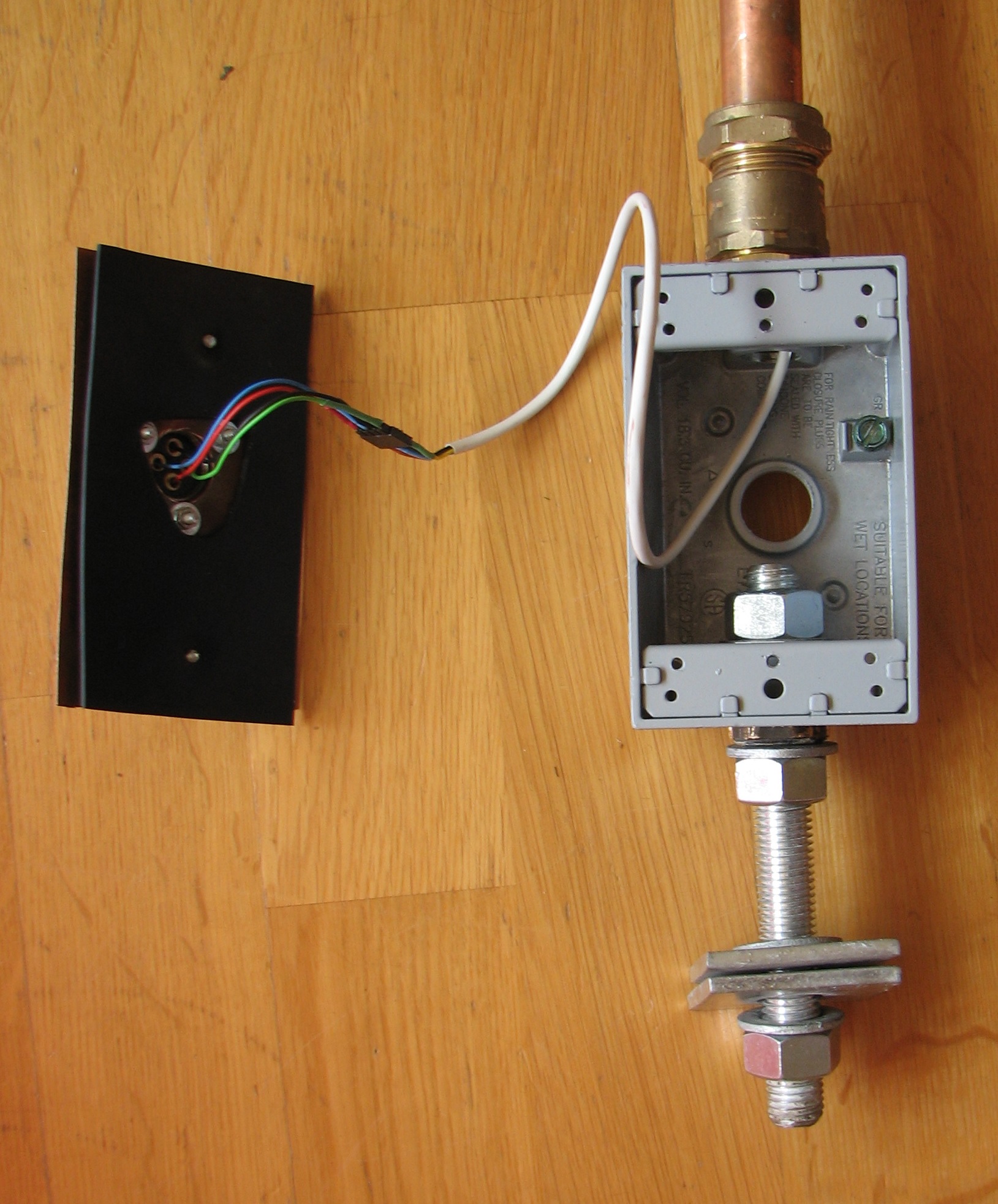 Bottom end, wiring