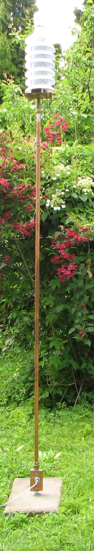 In place in the garden