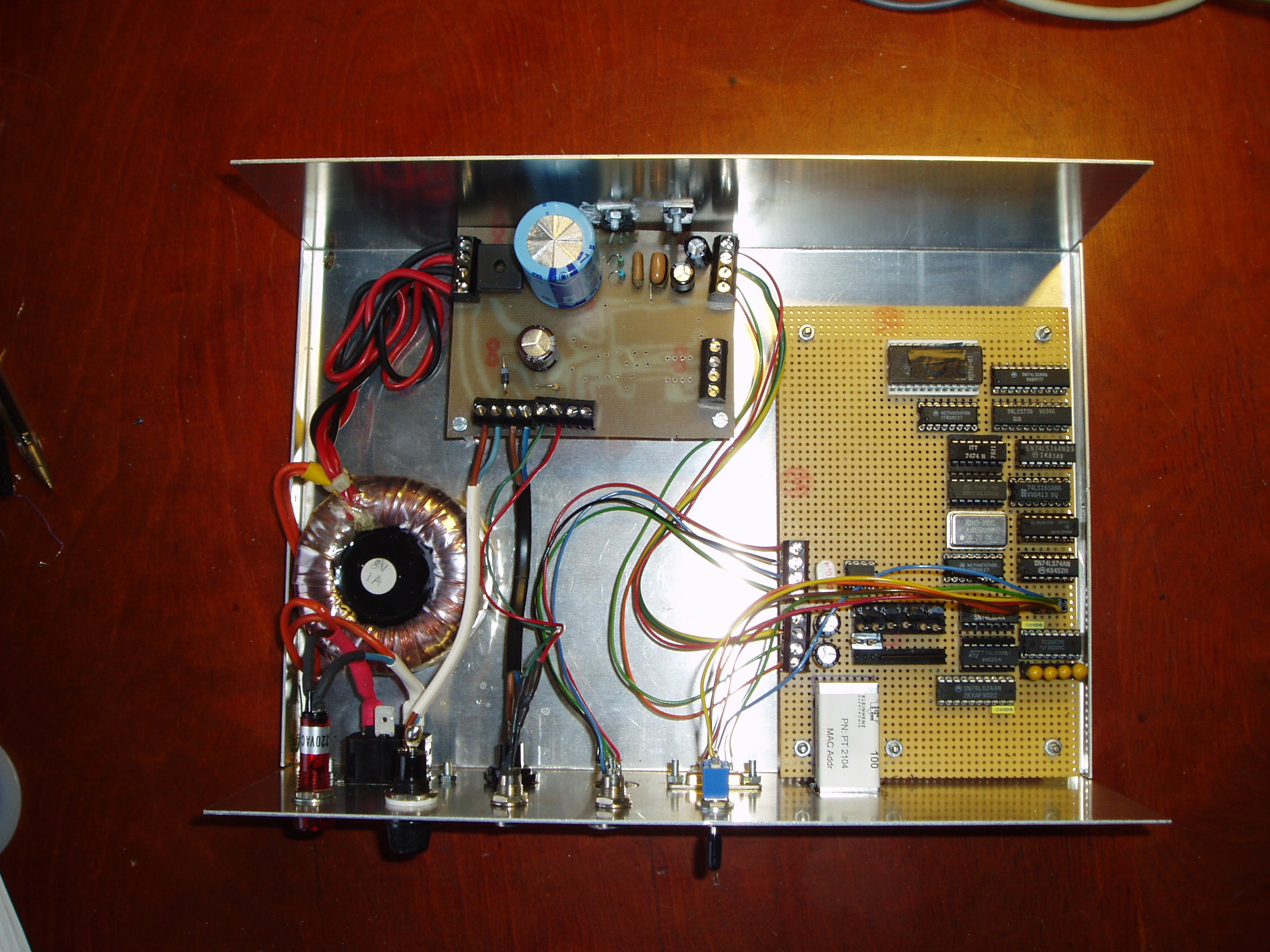 Weather Station Instrument inside view